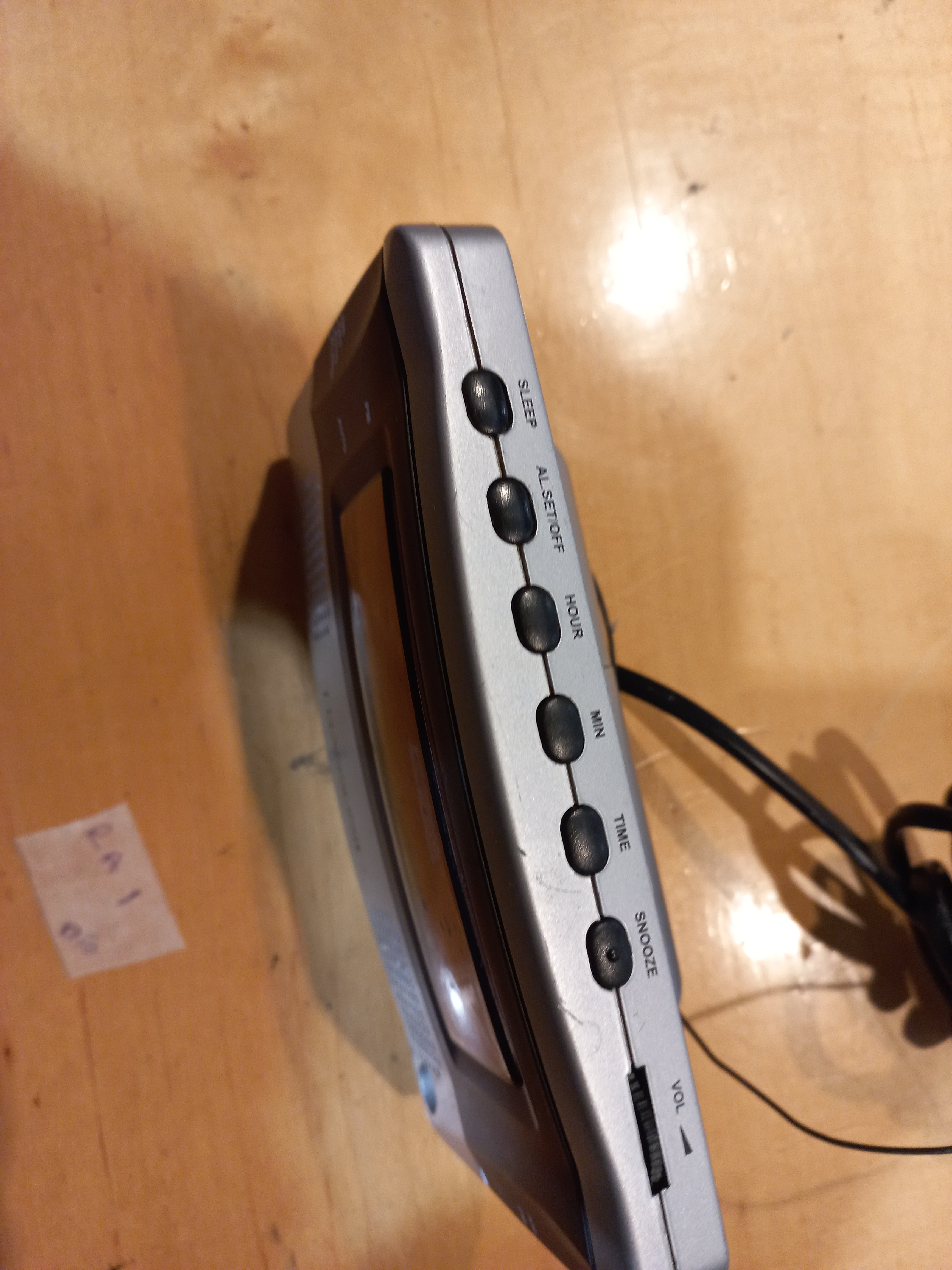 Transonic Digital Clock – Model TC085CR