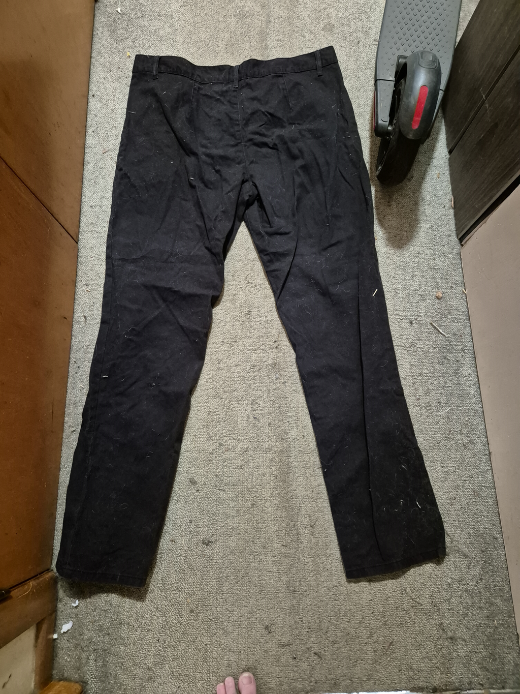Pair of black men’s dress trousers Anko – Regular Fit (Chinzo tag) Size 36