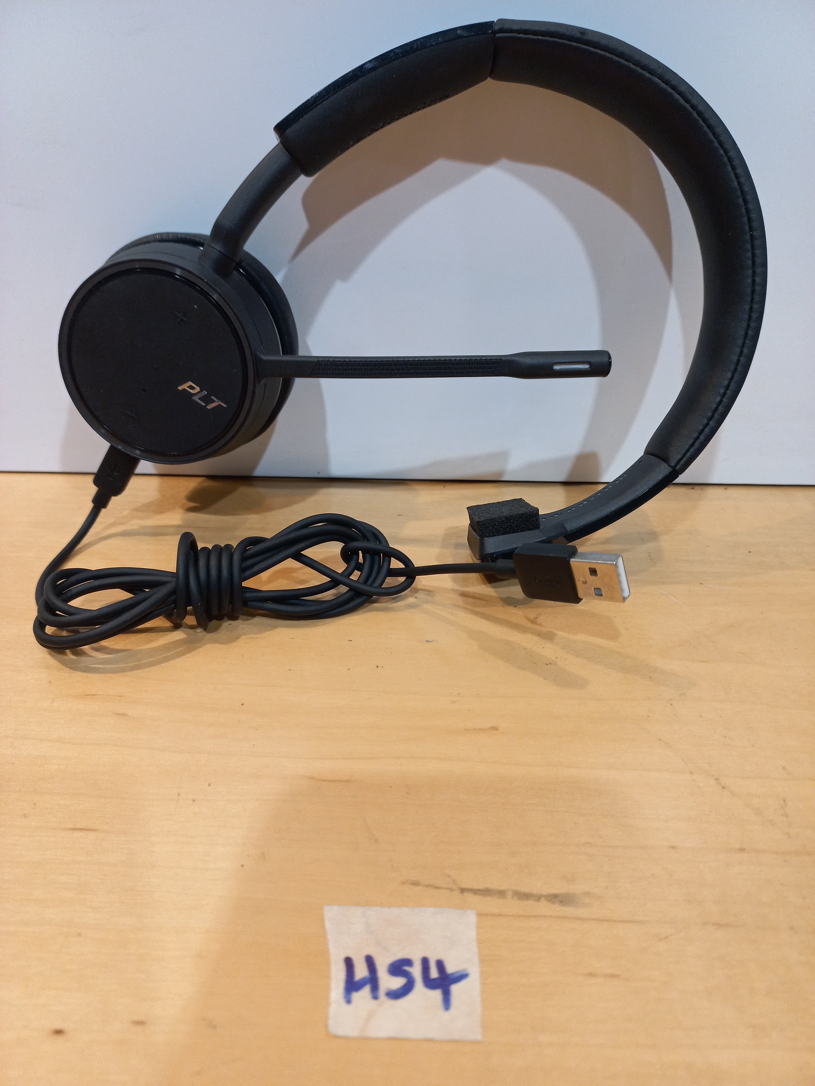 🎧 PLT USB Single-Ear Headset with Microphone