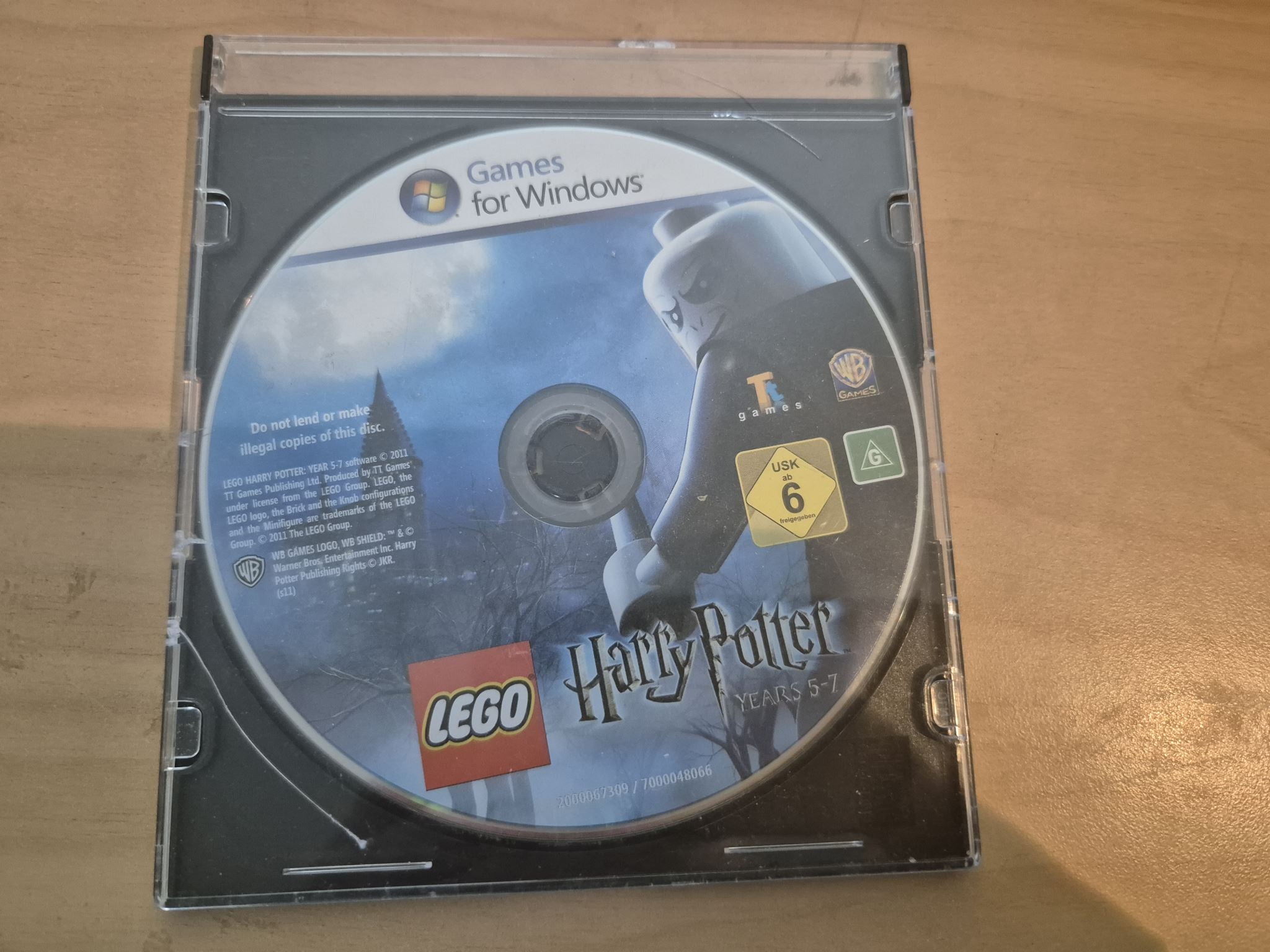 Harry Potter LEGO PC Game (2011, Disc Only)