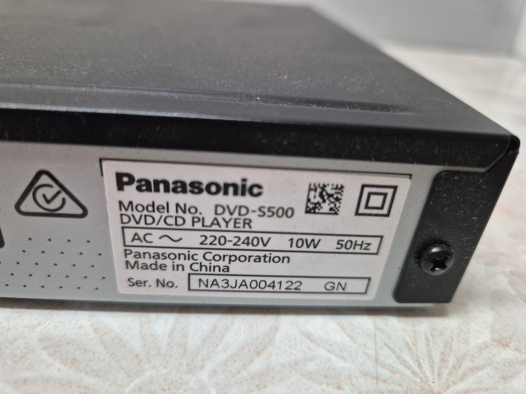 Panasonic DVD Player – Model DVD-S500 (Region 4)