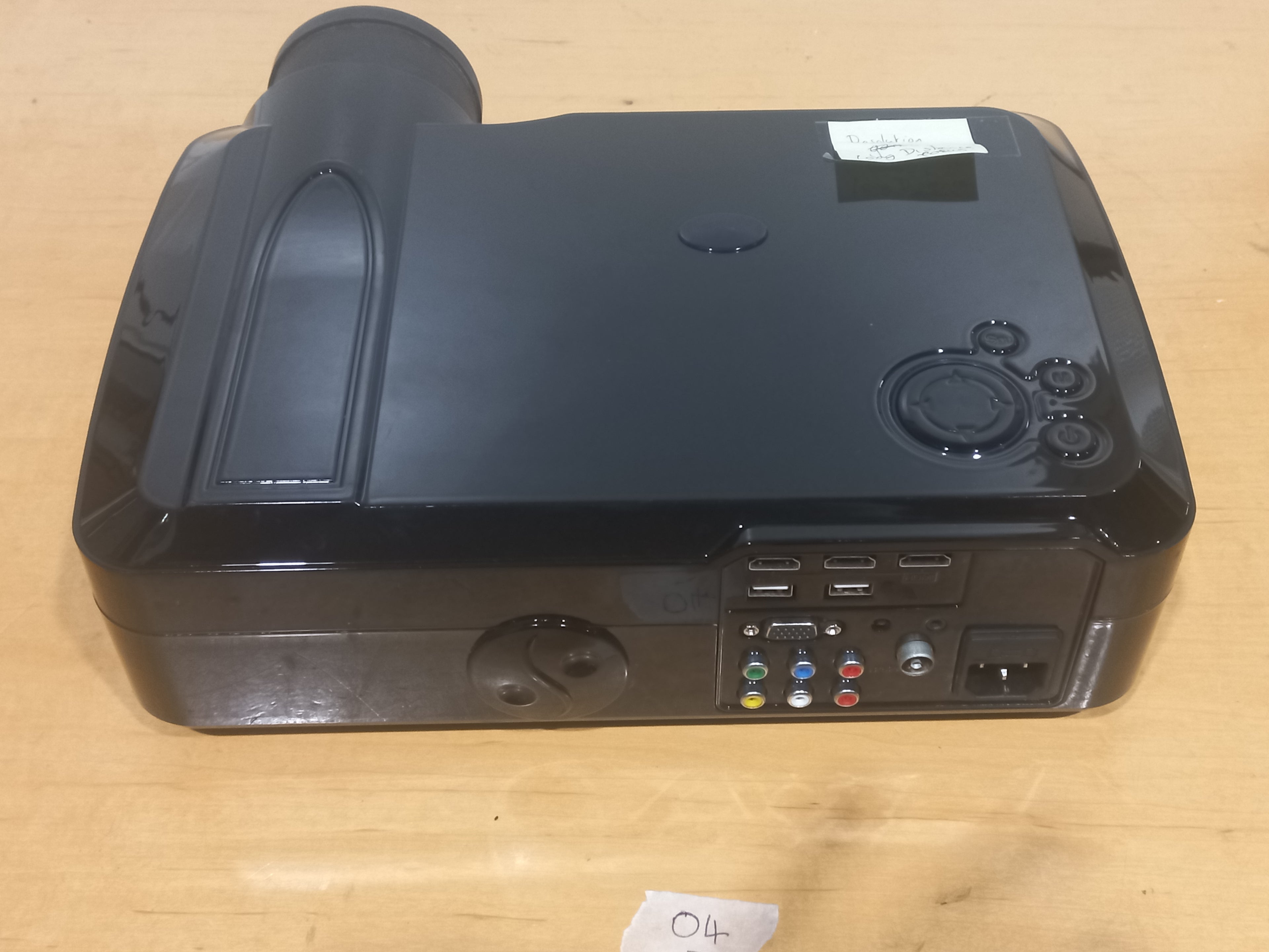 🖤 Black LCD + LED HD Projector (Unbranded)