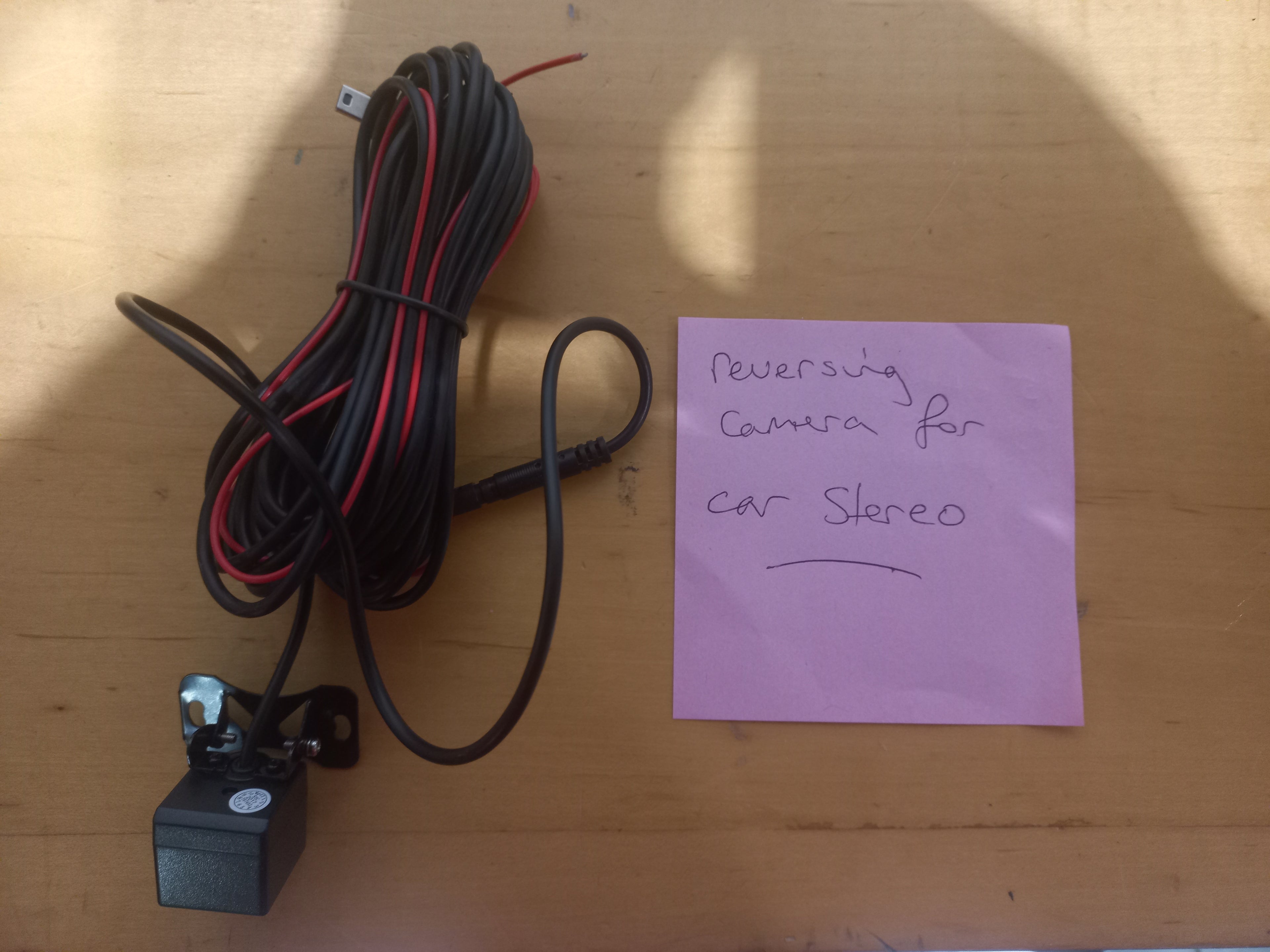 🚗 Reversing Camera for Car Stereo
