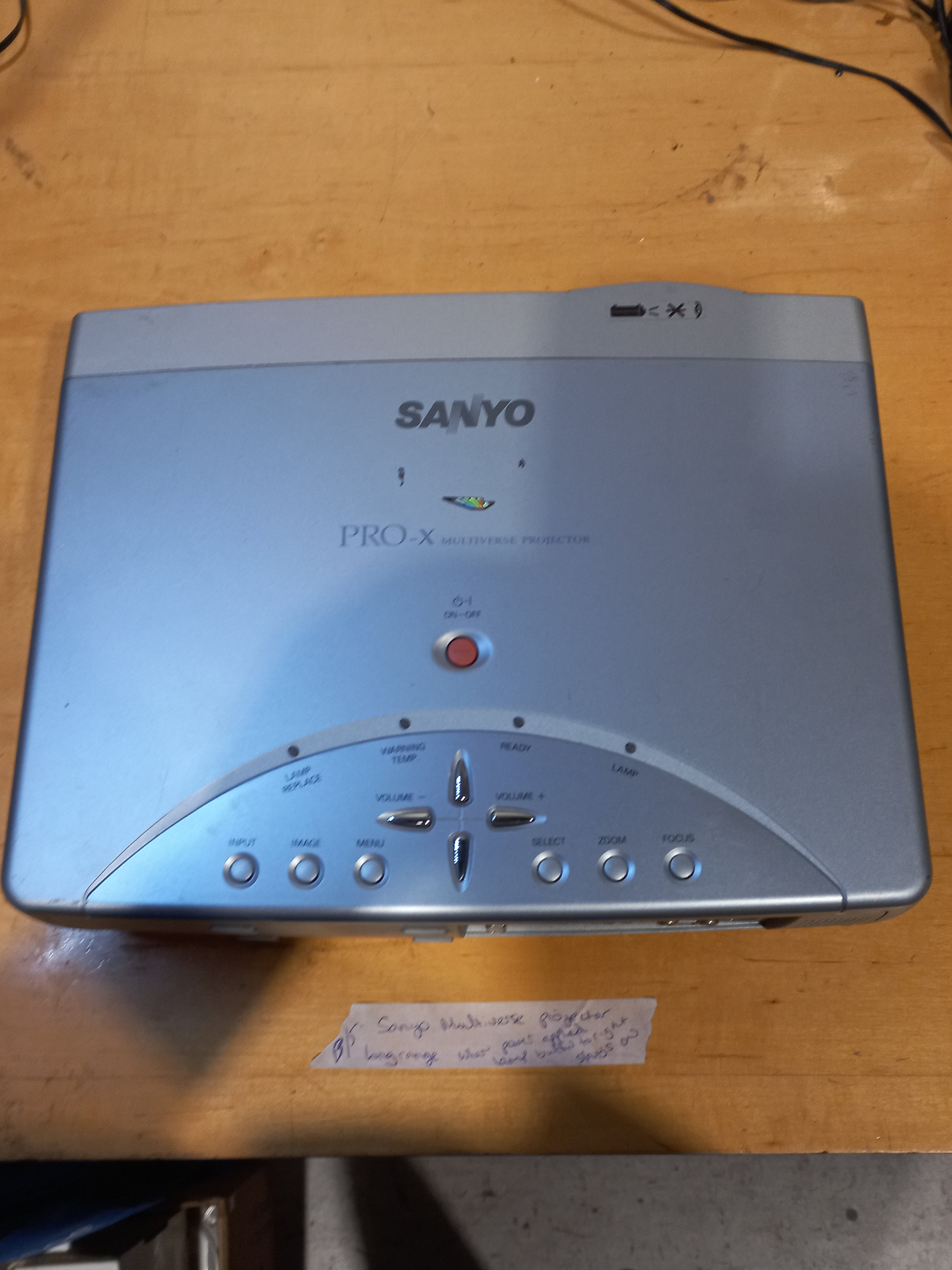 Sanyo PRO‑X Multiverse Projector – PLC‑SU32 – Long Range – Good Working Condition