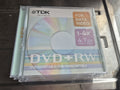 5 × TDK Blank DVD Discs — Brand New in Cases