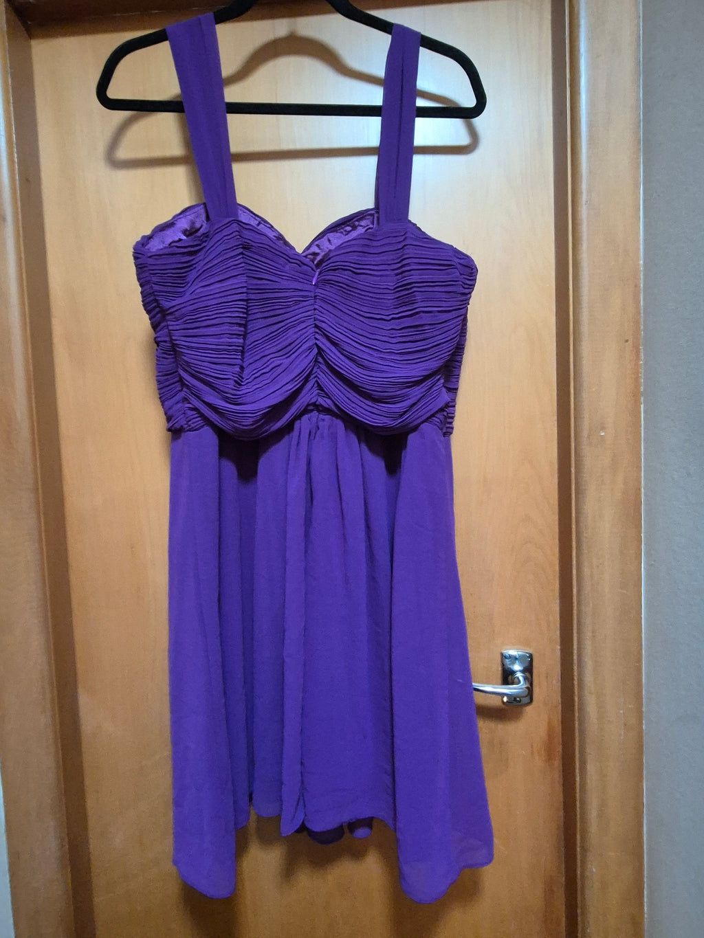 👗 Formal Dress -Elegant Purple  – Size 14
