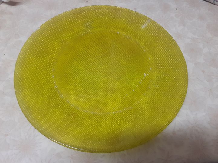 Beautiful Large Glass Serving Dish